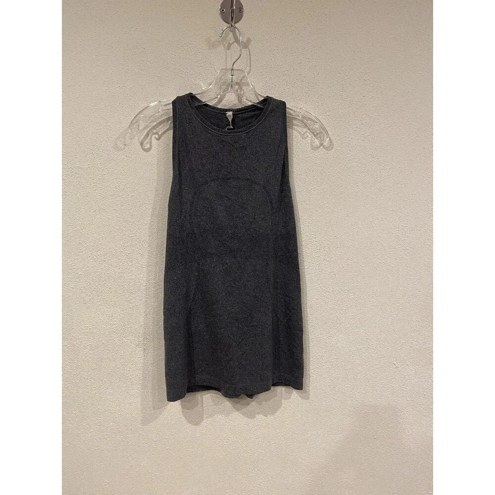 Lululemon Swiftly Tech Tank Top Womens 8 Gray Racerback Athletic Workout Gym